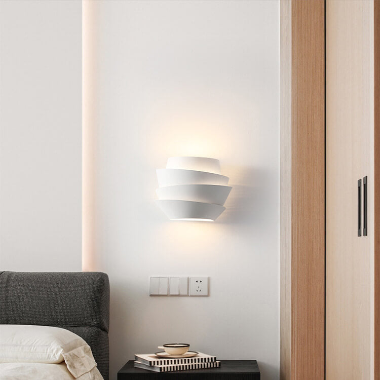 Wandlamp – Scandinavisch design – Dubbele ijzeren constructie, geschikt voor moderne wooncultuur