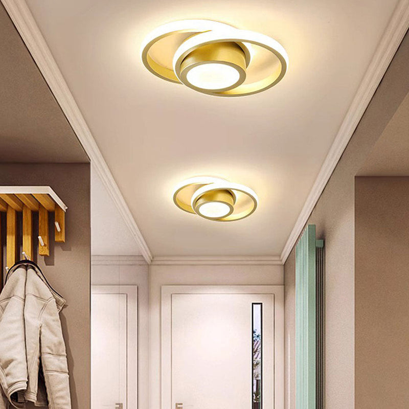 Plafondlamp – Dubbele LED-ring – Minimalistisch ontwerp, moderne verlichtingsoplossing