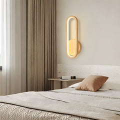 Wandlamp – Stijlvol ontwerp – Houten LED lamp voor woonkamer decoratie