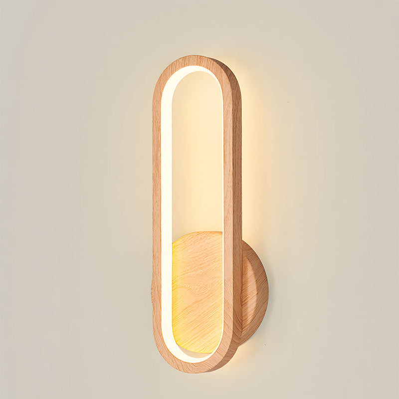 Wandlamp – Stijlvol ontwerp – Houten LED lamp voor woonkamer decoratie