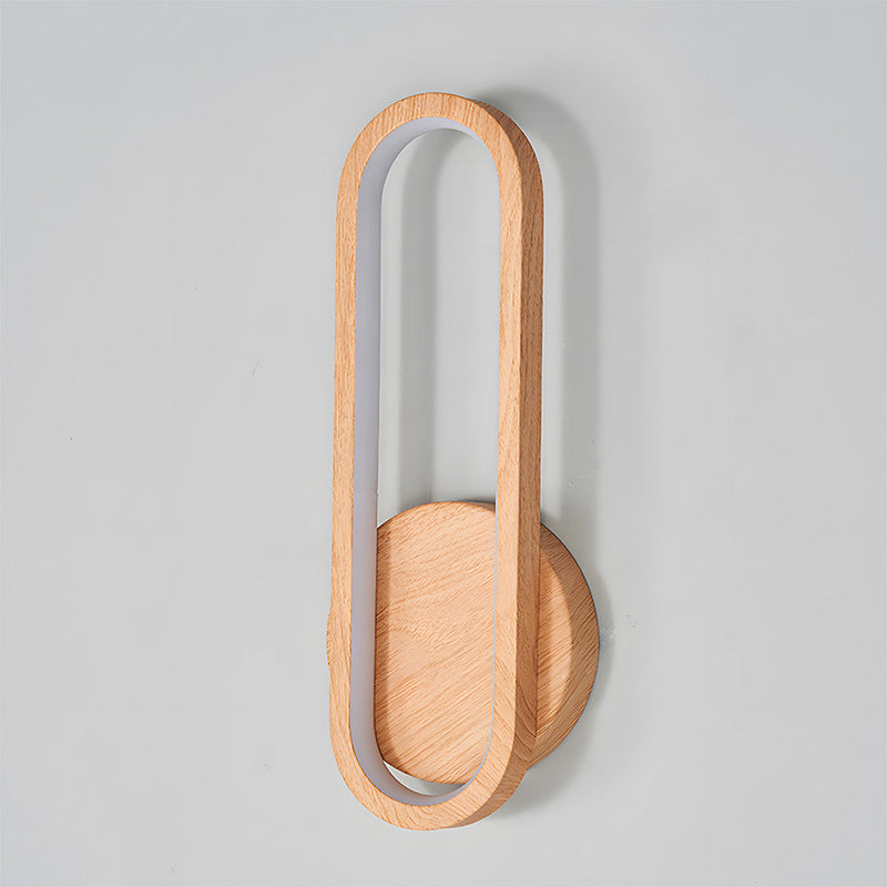 Wandlamp – Stijlvol ontwerp – Houten LED lamp voor woonkamer decoratie