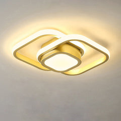 Plafondlamp – Dubbele LED-ring – Minimalistisch ontwerp, moderne verlichtingsoplossing