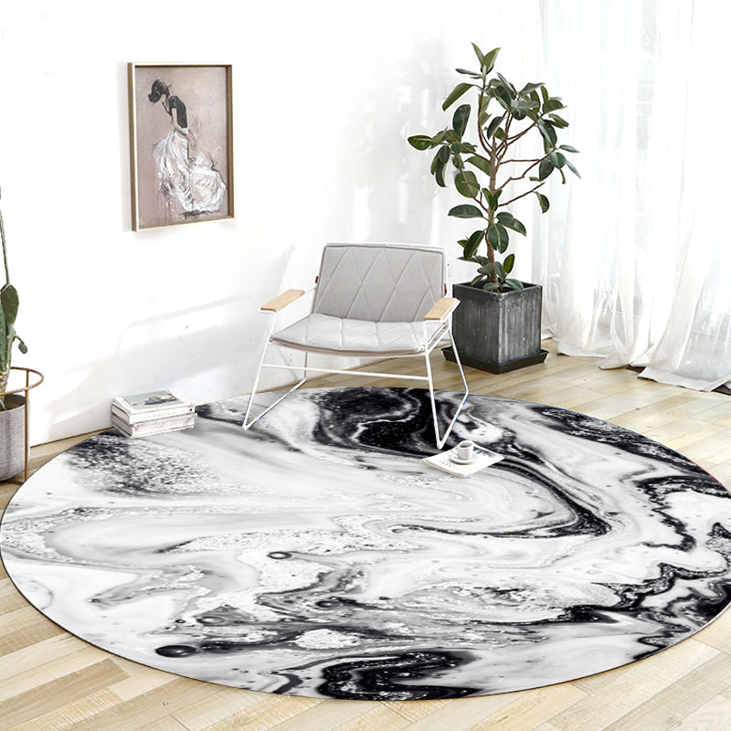 Slaapkamer Tapijt – Modern abstract ontwerp – Polyester, anti-slip, wasbaar