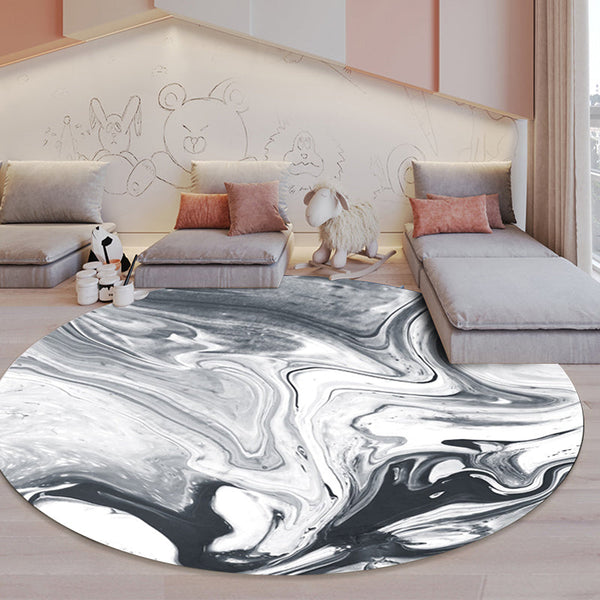 Slaapkamer Tapijt – Modern abstract ontwerp – Polyester, anti-slip, wasbaar