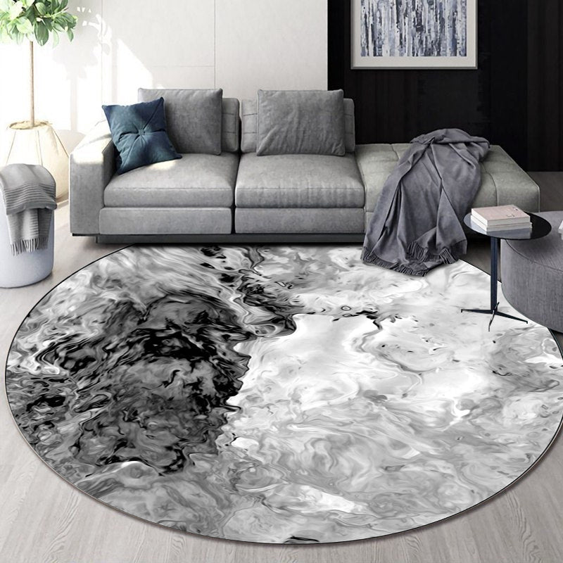 Slaapkamer Tapijt – Modern abstract ontwerp – Polyester, anti-slip, wasbaar