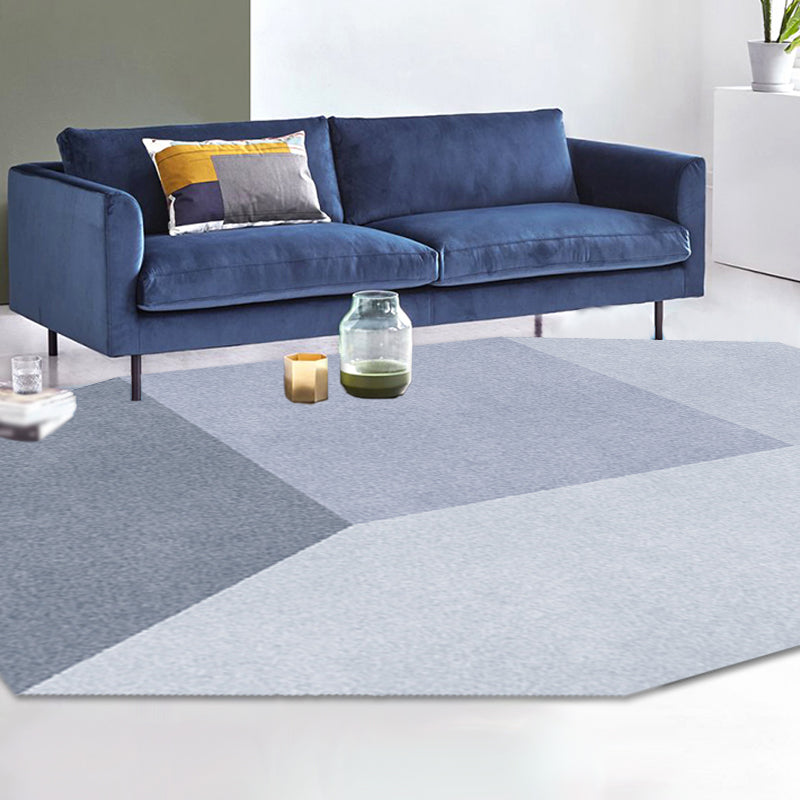 Slaapkamer tapijt – Onregelmatig geometrisch patroon – Polyester met anti-slip achterkant