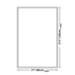Abstract tapijt – Wasbaar, niet-slip, huisdiervriendelijk – Polyester voor woonkamer