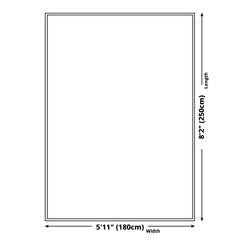 Abstract synthetisch tapijt – Anti-slip en machinewasbaar – Pastel kleurblok ontwerp
