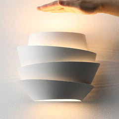 Wandlamp – Scandinavisch design – Dubbele ijzeren constructie, geschikt voor moderne wooncultuur