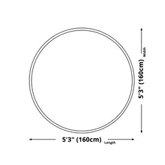 Tapijt – Abstract houten korrelpatroon – Polyester, machinewasbaar voor huizendecoratie