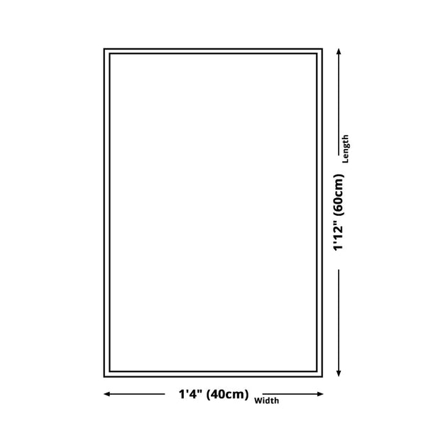 Geometrisch tapijt – Modern zeshoekpatroon – Polyester, machinewasbaar