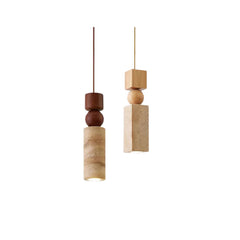 Hanglamp – Modern design – Travertijn materiaal, geschikt voor diverse interieurstijlen