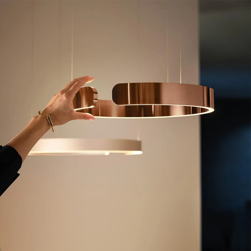 Hanglamp – Cirkelvormig ontwerp – Geschikt voor binnengebruik, energiezuinig