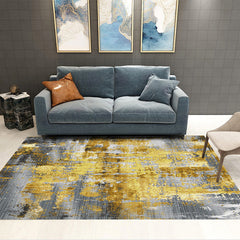 Multicolor patroon tapijt – Vlekbestendig, wasbaar, niet-slip – Polyester, Nordic-stijl