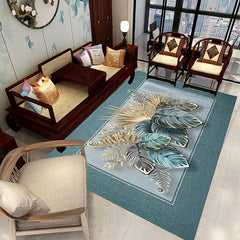 Multicolor patroon tapijt – Vlekbestendig, wasbaar, niet-slip – Polyester, Nordic-stijl