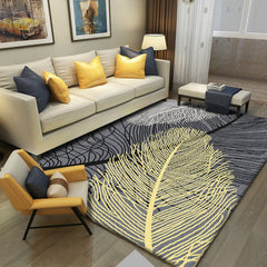 Multicolor patroon tapijt – Vlekbestendig, wasbaar, niet-slip – Polyester, Nordic-stijl