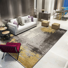 Rustiek tapijt – Vlekbestendig, machinewasbaar, antislip | Polyester, multi-kleuren, voor woonkamer