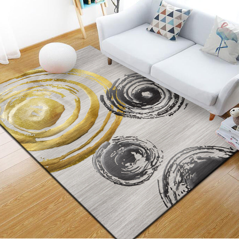 Industriële tapijten – Geometrisch ontwerp – Polyester, huisdiervriendelijk, niet-slip, kleurbestendig