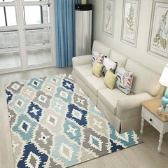 Geometrisch Tapijt – 3D Illusie, Anti-slip, Huisdiervriendelijk, Machine Wasbaar, Polyester