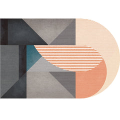 Vloerkleed – Eenvoudig luxe, huisdiervriendelijk en onderhoudsvriendelijk | Geometrisch patroon