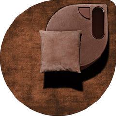 Vloerkleed – Onregelmatige vorm, anti-slip achterkant – Katoen mengsel, multi-gekleurde decoratie