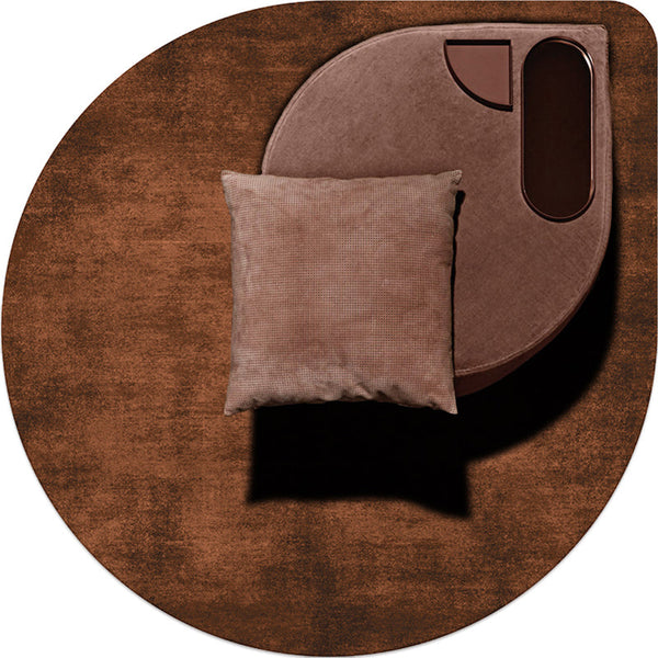 Vloerkleed – Onregelmatige vorm, anti-slip achterkant – Katoen mengsel, multi-gekleurde decoratie