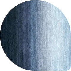 Vloerkleed – Onregelmatige vorm, anti-slip achterkant – Katoen mengsel, multi-gekleurde decoratie