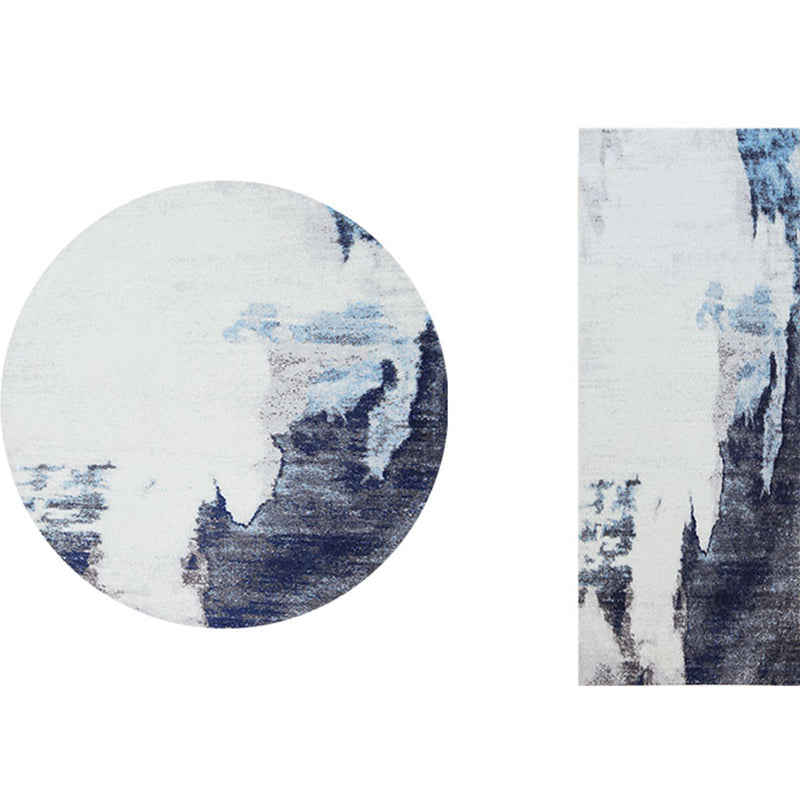 Abstracte geprinte tapijt – Huisdiervriendelijk en onderhoudsvriendelijk – Polypropyleen, geschikt voor woonkamer