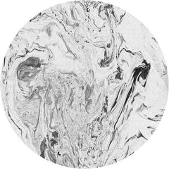 Trendy tapijt – Multi-gekleurde abstracte print – Vlekbestendig en anti-slip achterkant