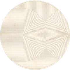 Geometrisch vloerkleed – Niet-slip en gemakkelijk verzorgbaar – Polyester, wasbaar tapijt