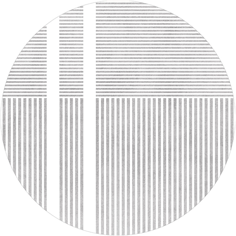 Geometrisch vloerkleed – Niet-slip en gemakkelijk verzorgbaar – Polyester, wasbaar tapijt