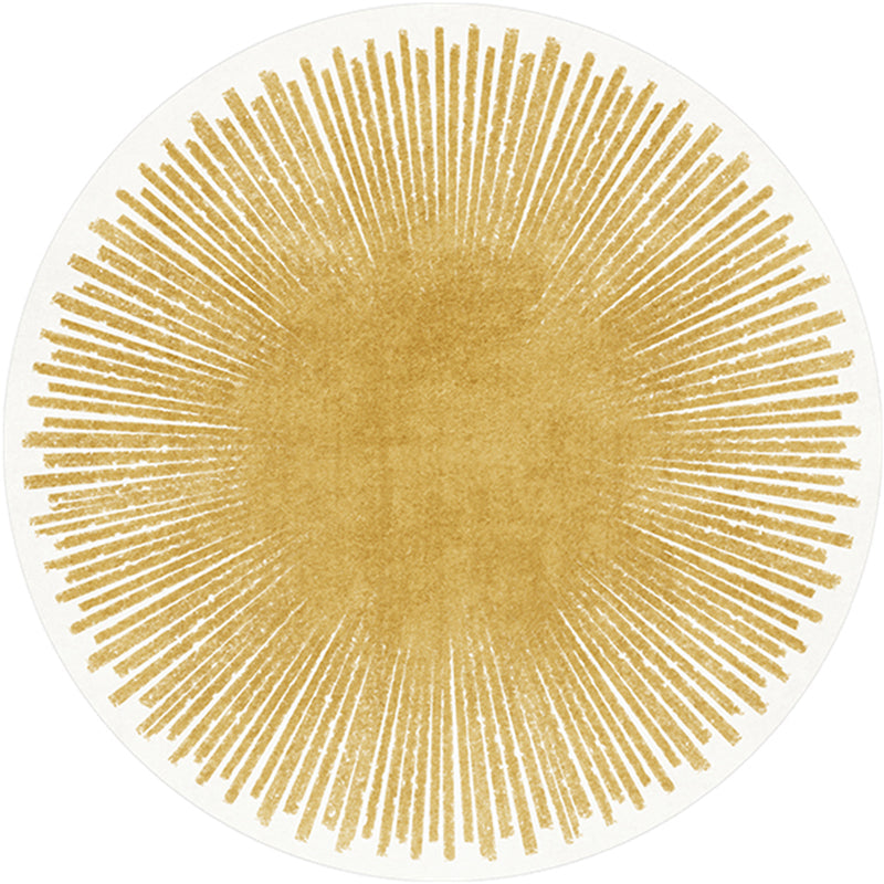 Geometrisch vloerkleed – Niet-slip en gemakkelijk verzorgbaar – Polyester, wasbaar tapijt