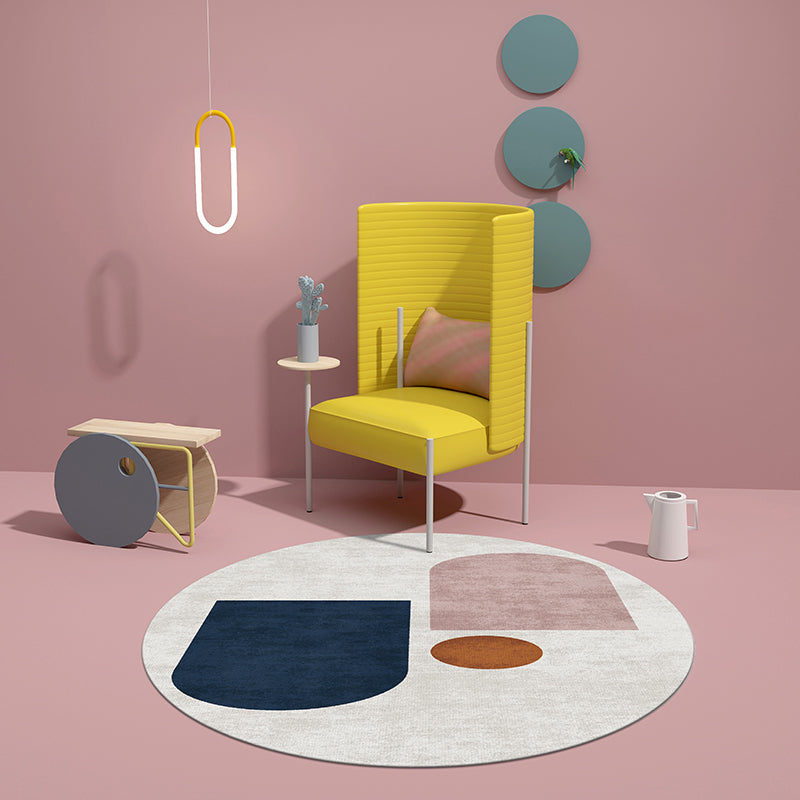 Slaapkamer tapijt – Wasbaar, huisdiervriendelijk, anti-slip – Polypropyleen, multi-kleuren