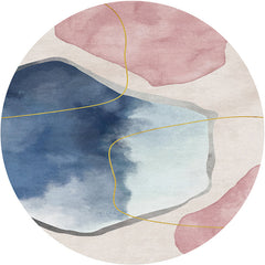 Slaapkamer tapijt – Wasbaar, huisdiervriendelijk, anti-slip – Polypropyleen, multi-kleuren