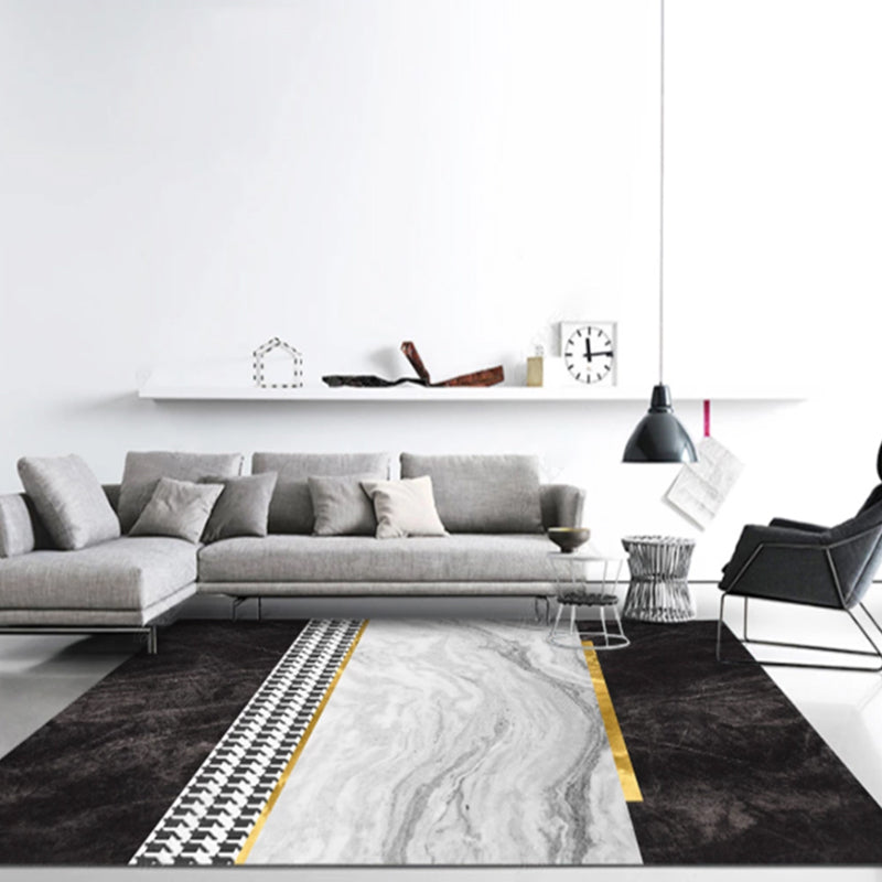 Veelkleurig tapijt – Casual geometrische print – Wasbaar, polypropyleen, huisdiervriendelijk