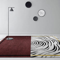 Veelkleurig tapijt – Casual geometrische print – Wasbaar, polypropyleen, huisdiervriendelijk