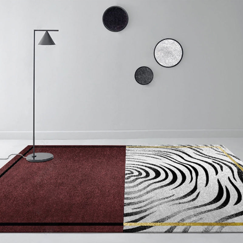 Veelkleurig tapijt – Casual geometrische print – Wasbaar, polypropyleen, huisdiervriendelijk