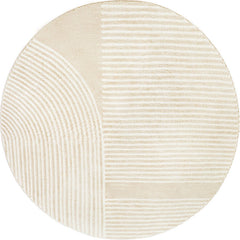 Gestreept tapijt – Vlekbestendig en anti-slip – Polyester materiaal voor woonkamer