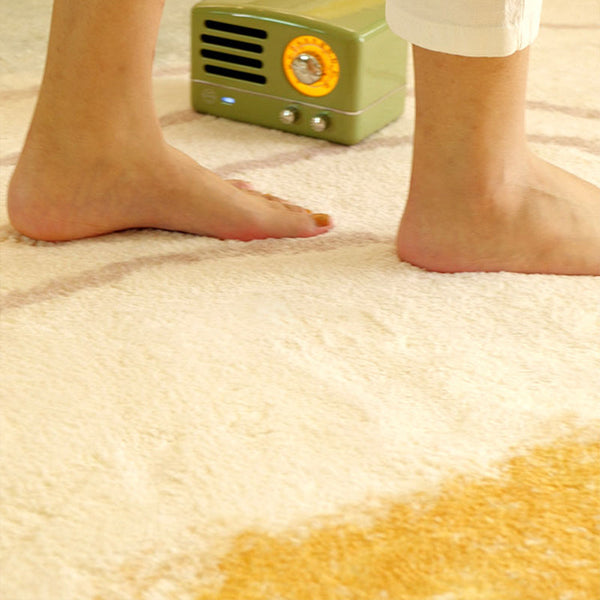 Vloerkleed – Anti-slip | Katoenmix | Easy Care, Multi-kleuren kleurblok design