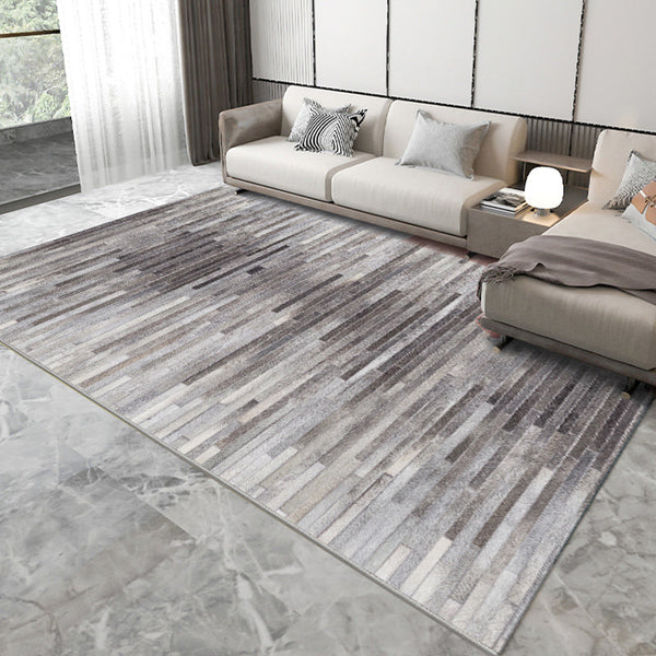 Parlor Rug – Luxe geruite afdruk – Polypropyleen, huisdiervriendelijk, gemakkelijk te verzorgen, binnen tapijt