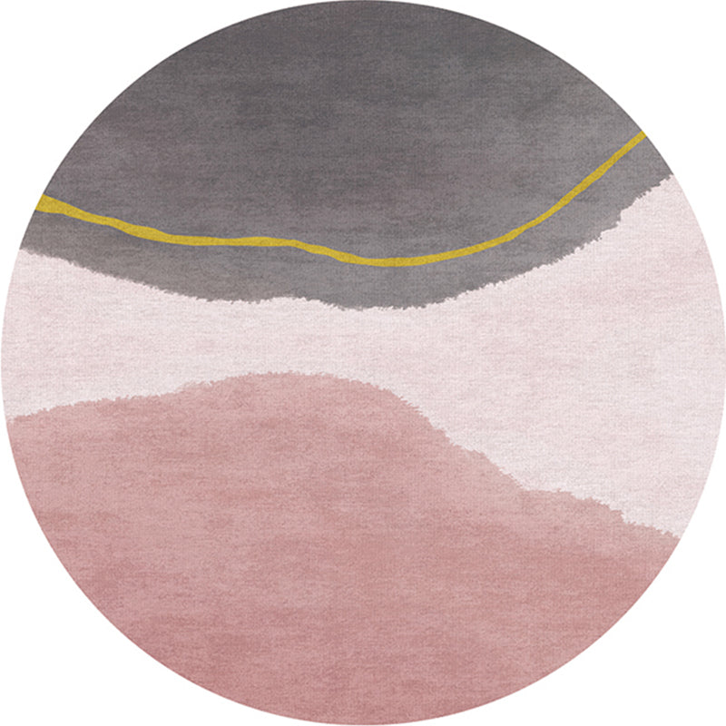 Meerkleurig tapijt – Antislip achterkant – Polyester, eenvoudig te onderhouden voor binnengebruik