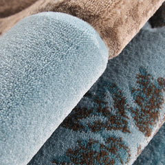 Oude tapijten – Synthetische geometrische afdruk – Huisdiervriendelijk, machinewasbaar voor salon