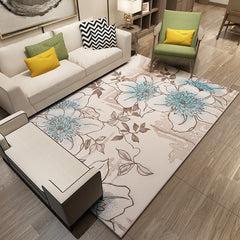 Oude tapijten – Synthetische geometrische afdruk – Huisdiervriendelijk, machinewasbaar voor salon