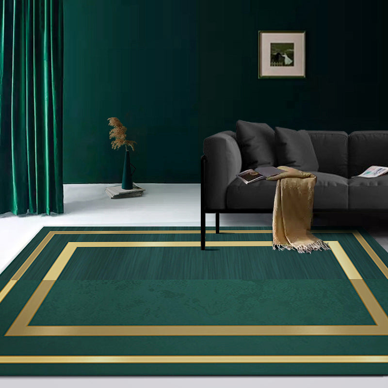 Geometrisch print tapijt – Anti-slip, machinewasbaar – Synthetisch materiaal, voor salon