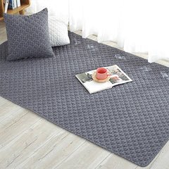 Kleed – Machinewasbaar | Niet-slip achterkant – Katoenen gestreept tapijt