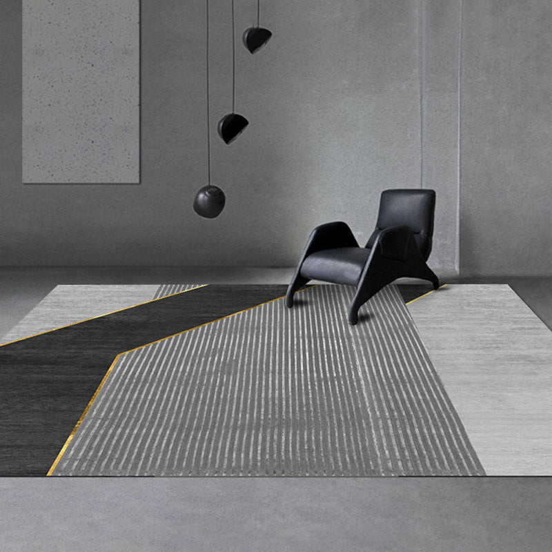 Geometrisch patroon tapijt – Huisdiervriendelijk, machinewasbaar – Synthetisch materiaal voor binnengebruik