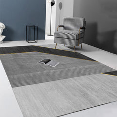 Geometrisch patroon tapijt – Huisdiervriendelijk, machinewasbaar – Synthetisch materiaal voor binnengebruik