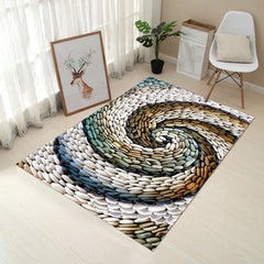 Vloerkleed – Creatief ontwerp – Polypropyleen, wasbaar, huisdiervriendelijk, niet-slip