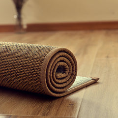 Vloerkleed – Niet-slip, gemakkelijk te onderhouden – Vlas, voor binnengebruik en decoratie