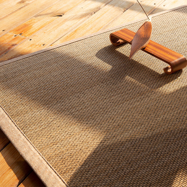 Vloerkleed – Niet-slip, gemakkelijk te onderhouden – Vlas, voor binnengebruik en decoratie